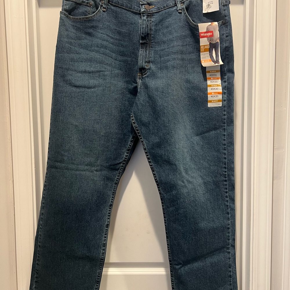 Wrangler Men's Blue Jeans